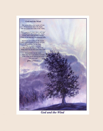God and the Wind, inspirational poem by Katherine Chapman