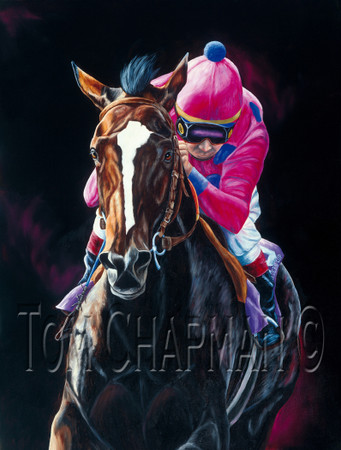 Tiznow, America's Horse - horseracing giclee canvas print Tiznow, America's Horse - horseracing giclee canvas print