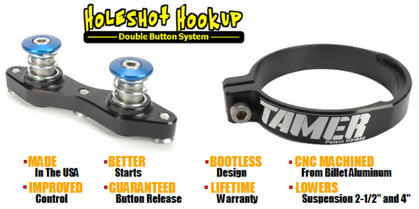 CR85 Tamer Double Button Holeshot Device