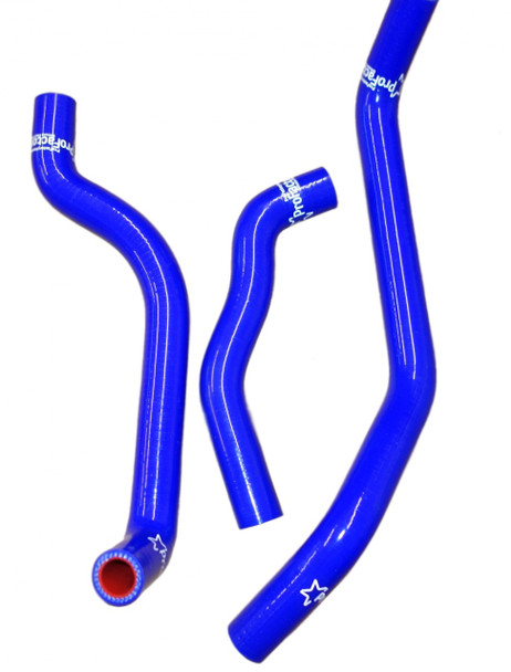 trx250r radiator hose kit blue