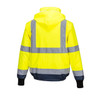 MJ464 - Hi-Vis Essential 2-in-1 Bomber Jacket with tape