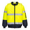MJ504 - Hi-Vis Bomber Jacket with Tape