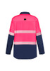 ZW470 - Mens Hi Vis Outdoor Segmented Tape L/S Shirt - Syzmik