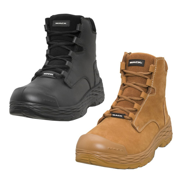 Mack Force Zip-Up Safety Boots - MK0FORCEZ