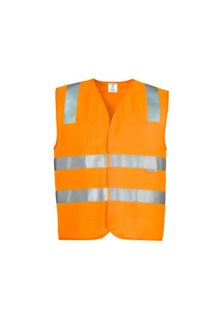 ZV999 - Unisex Hi Vis Basic Vest - Syzmik sold by Kings Workwear  www.kingsworkwear.com.au