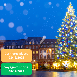 Lundi 08/12/2025 Le grand tour des plus beaux marchés de Noël d'Alsace : Obernai, Strasbourg, Colmar, Riquewihr, Eguisheim, Kaysersberg au sein de l'hôtel One Loft 3 étoiles✔️CONFIRMÉ Lundi 08/12/2025 Le grand tour des plus beaux marchés de Noël d'Alsace : Obernai, Strasbourg, Colmar, Riquewihr, Eguisheim, Kaysersberg au sein de l'hôtel One Loft 3 étoiles✔️CONFIRMÉ