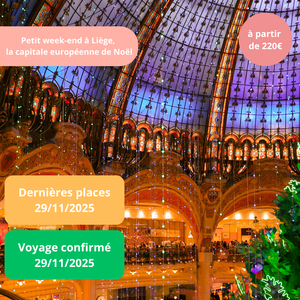 Samedi 29/11/2025 Petit week-end à Liège, la capitale européenne de Noël au sein de l'Ibis Liège Centre Opéra 3 étoiles✔️CONFIRMÉ Samedi 29/11/2025 Petit week-end à Liège, la capitale européenne de Noël au sein de l'Ibis Liège Centre Opéra 3 étoiles✔️CONFIRMÉ