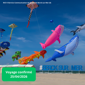 Samedi 25/04/2026 Festival des cerfs-volants à Berck-sur-Mer✔️CONFIRMÉ