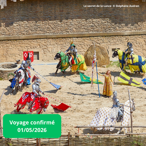 Vendredi 01/05/2026 Week-end prolongé au Puy du Fou au sein de l'hôtel Mercure La Roche-sur-Yon ✔️CONFIRMÉ Vendredi 01/05/2026 Week-end prolongé au Puy du Fou au sein de l'hôtel Mercure La Roche-sur-Yon ✔️CONFIRMÉ