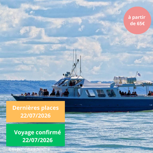 Mercredi 22/07/2026 Le Havre et promenade en mer✔️CONFIRMÉ