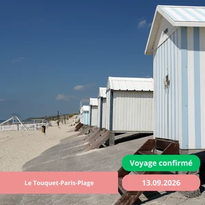 Dimanche 13/09/2026 Le Touquet-Paris-Plage✔️CONFIRMÉ