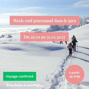 Vendredi 29/01/2027 Entre nature et terroir : week-end gourmand dans le Jura✔️CONFIRMÉ