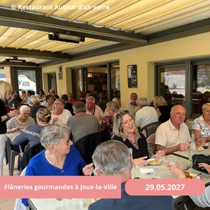 Samedi 29/05/2027 Flâneries gourmandes à Joux-la-Ville