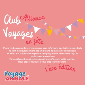 Dimanche 08/11/2026 Club Alliance en fête - 1 ère édition❌ANNULÉ