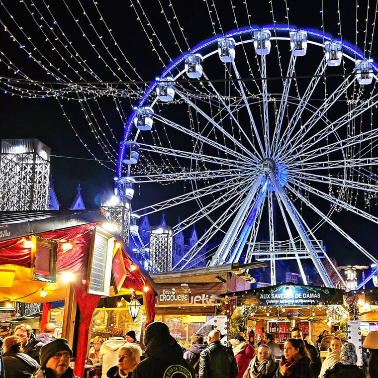 Samedi 29/11/2025  Petit week-end à Liège, la capitale européenne de Noël