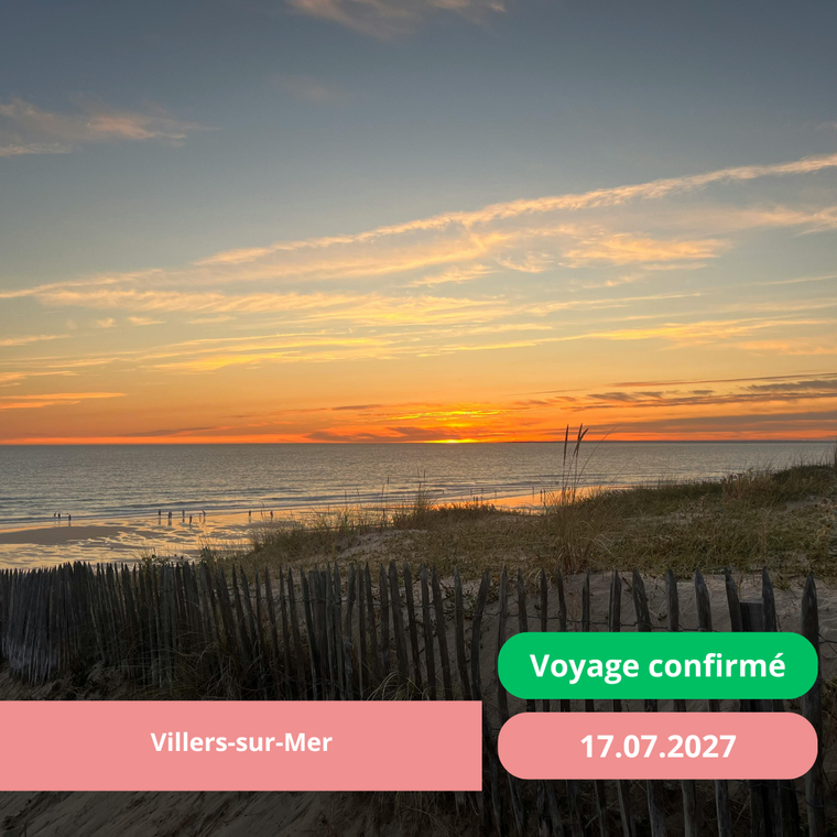 Vendredi 17/07/2026 Villers-sur-Mer✔️CONFIRMÉ