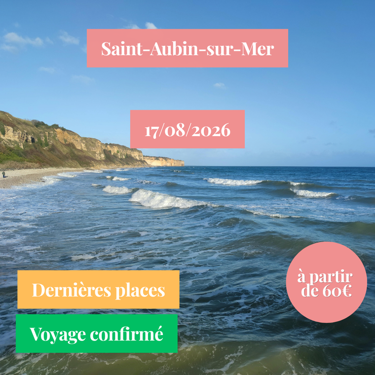 Lundi 17/08/2026 Saint-Aubin-sur-Mer, la Reine de l'Iode✔️CONFIRMÉ