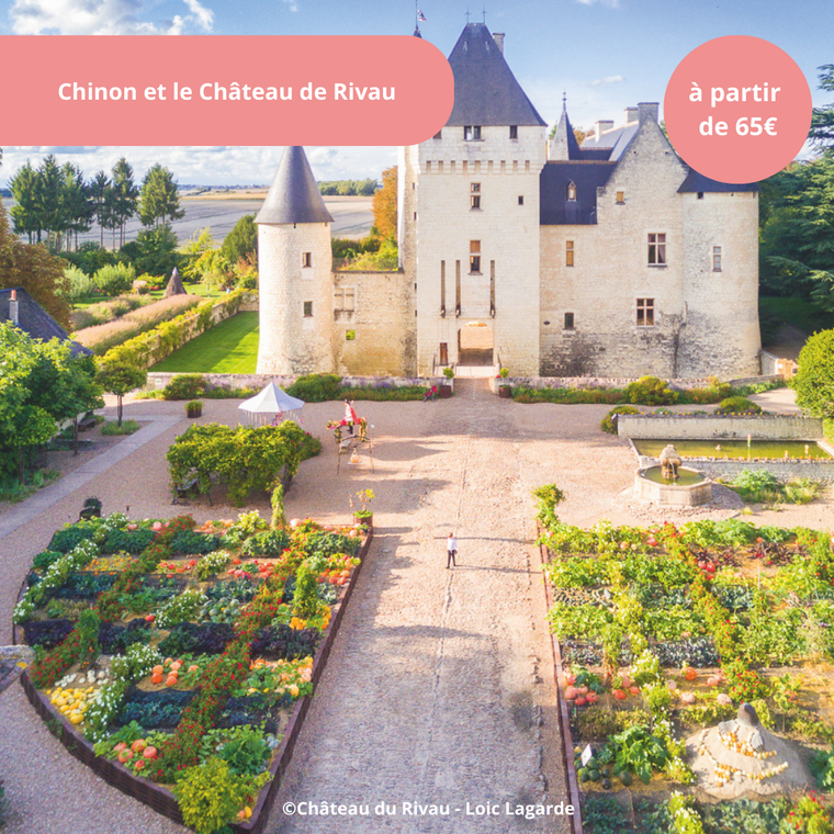 Samedi 11/07/2026 Chinon et le Château de Rivau❌ANNULÉ