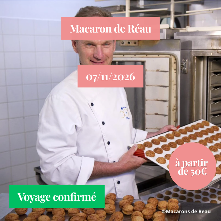 Samedi 07/11/2026 Macaron de Réau✔️CONFIRMÉ