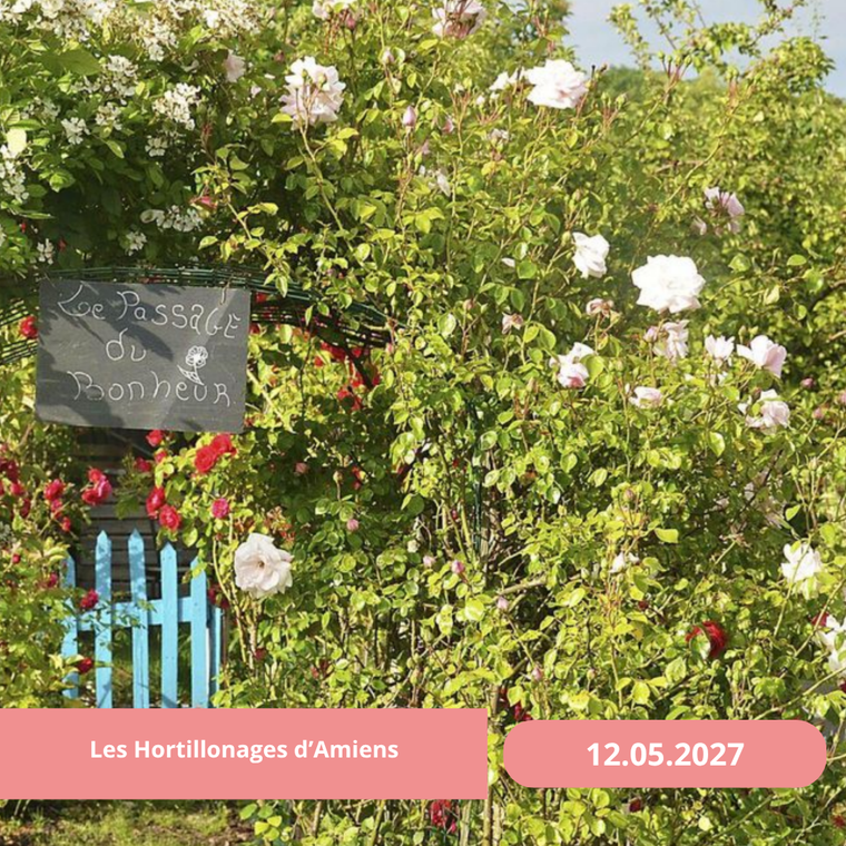 Mercredi 12/05/2027 Les Hortillonages d'Amiens