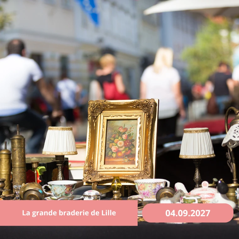 Samedi 04/09/2027 La Braderie de Lille