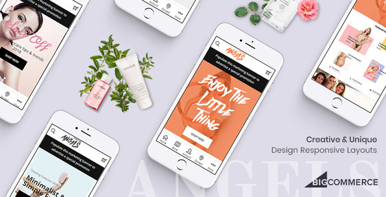 Angels - Minimal Creative BigCommerce Theme - Built w/ Stencil