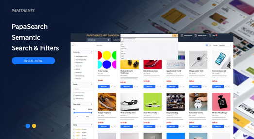 PapaSearch - Semantic Search & Filters App PapaSearch - Semantic Search & Filters App