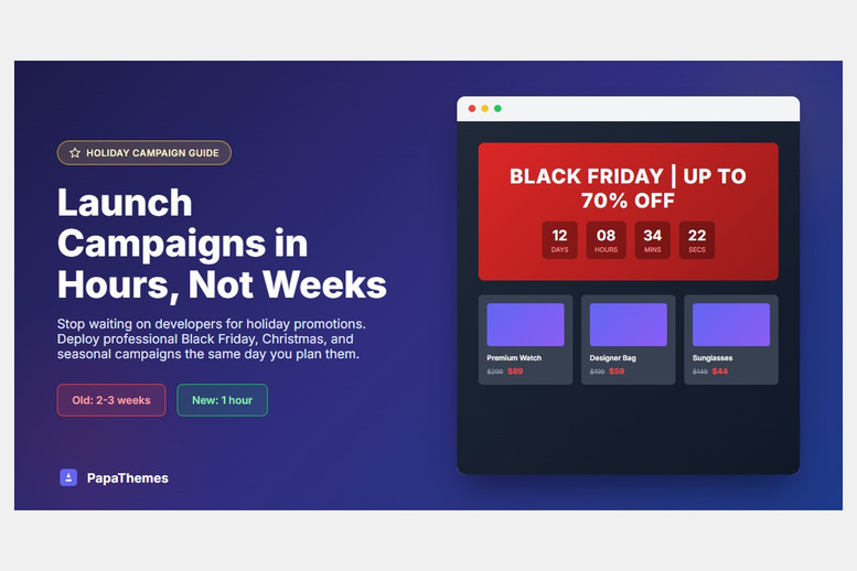 How to Launch Holiday Campaigns in Hours, Not Weeks