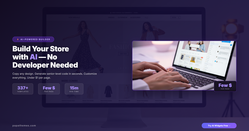 How to Build a Complete BigCommerce Store with AI — No Developer Needed