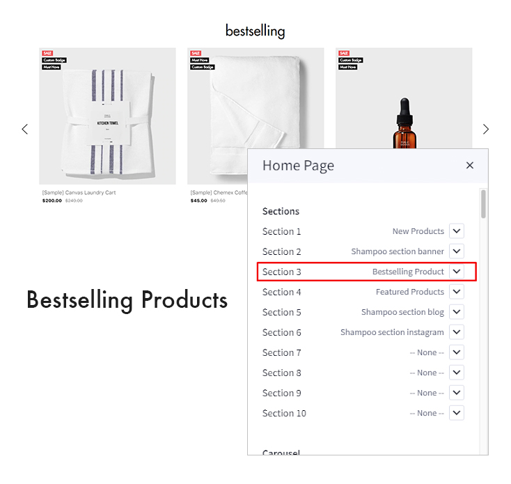 bestselling products