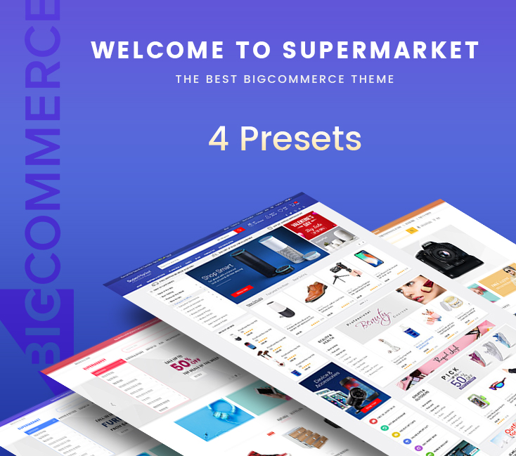 4 Presets of Supermarket BigCommerce theme 4 Presets of Supermarket BigCommerce theme