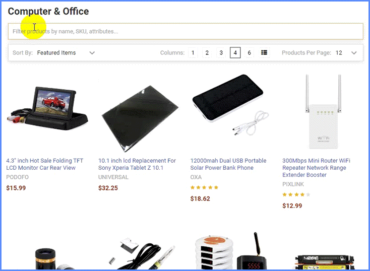 search products in category demo search products in category demo