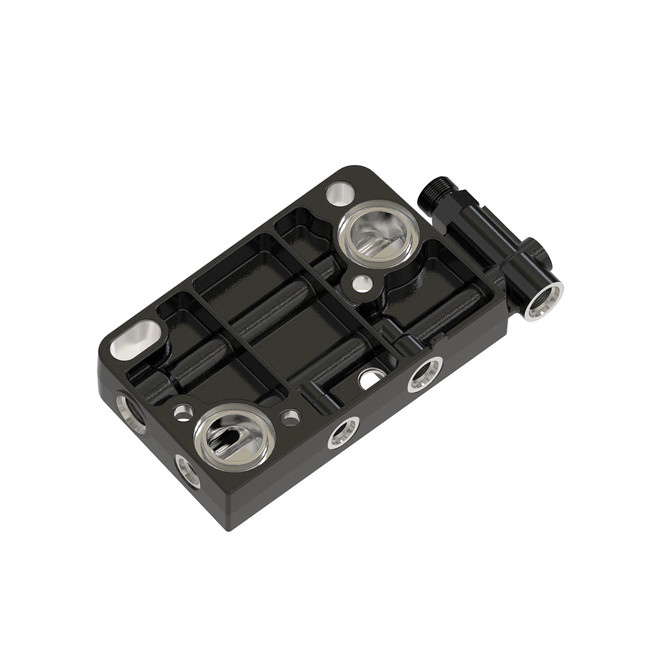 John Deere RE539830 Manifold, With Bleed Valve | RDO Equipment Co 