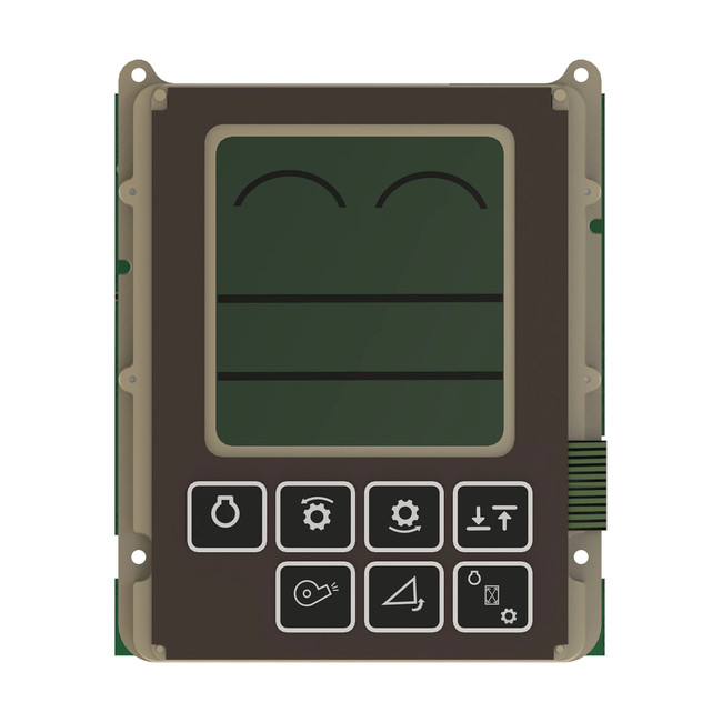 John Deere AH155932 Combine Right-Hand Tachometer Display Panel 
