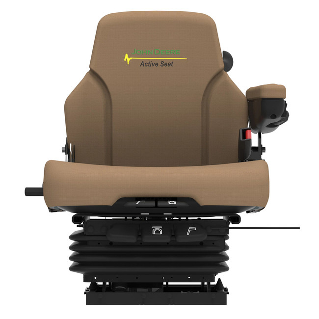 John Deere RE183943 Air Suspension Seat with Left-Hand Tilt-Up  