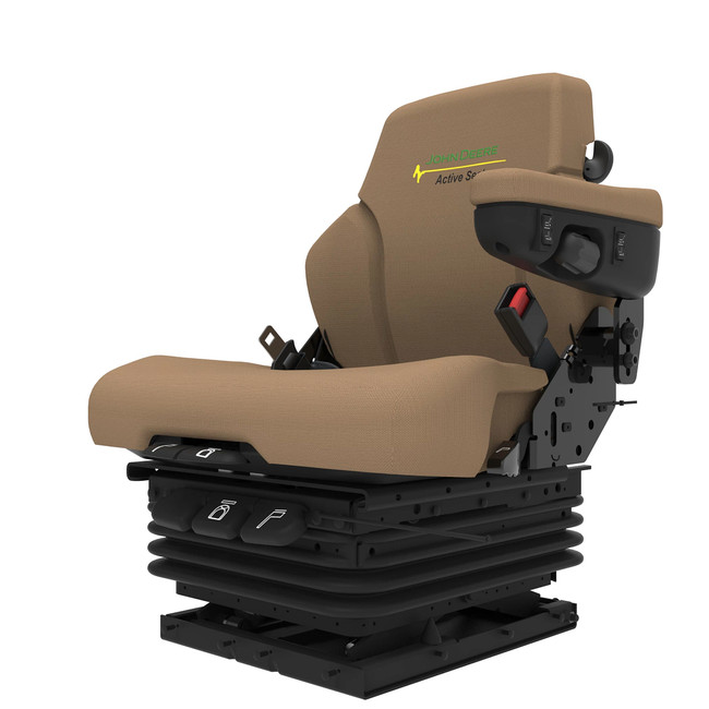 John Deere RE183943 Air Suspension Seat with Left-Hand Tilt-Up  