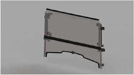 John Deere BM23373 Full No-Scratch Flip-Open Windshield | RDO