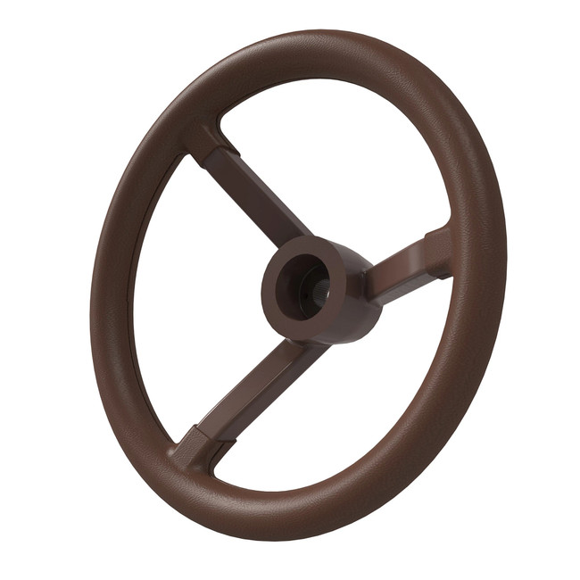 John Deere RE275283 Steering Wheel, Leather