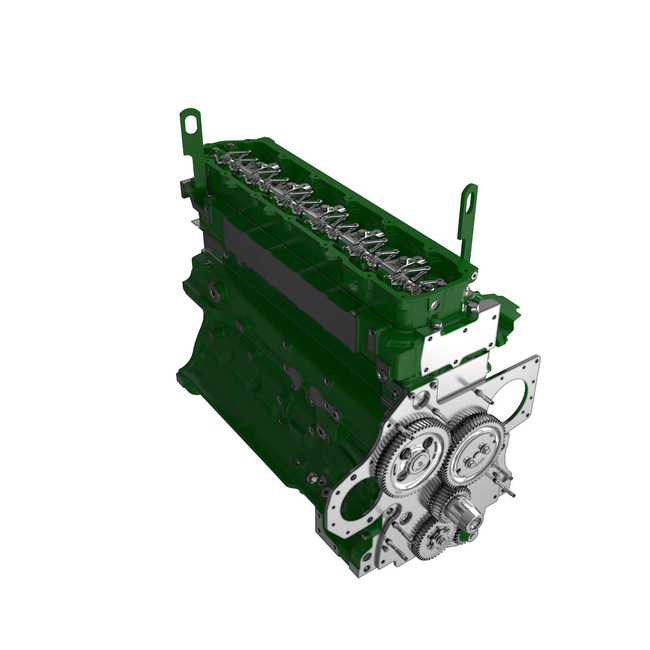 John Deere DZ123557 Complete Block Assembly, 6068HB551 Engine 