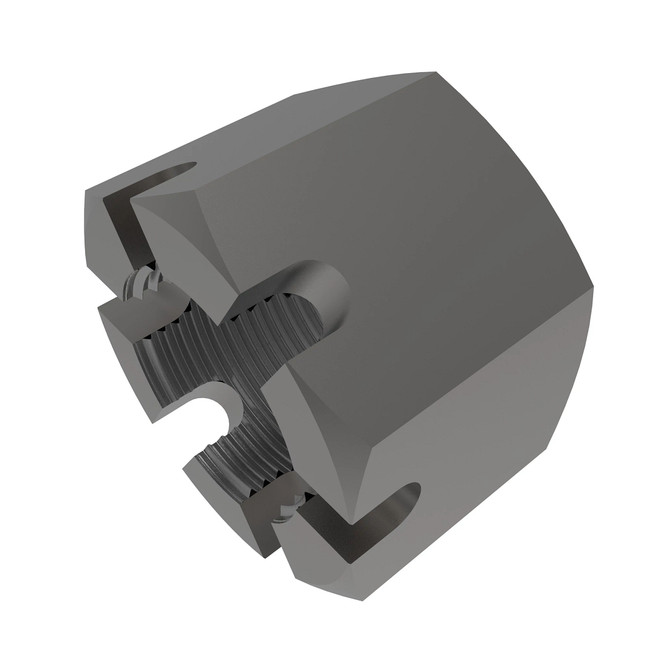 John Deere 14M7252 Hex Slotted Nut, M20 | RDO Equipment Co 