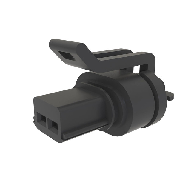 John Deere 57M8556 Black External Electrical Connector Housing