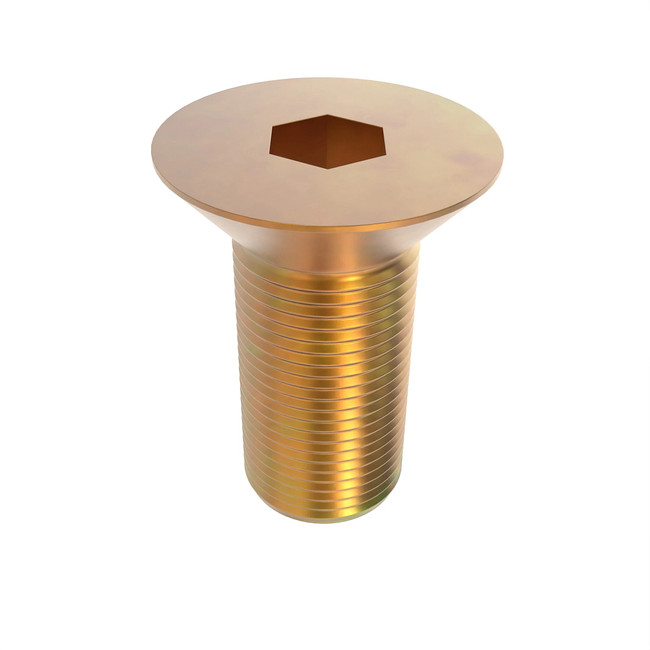 John Deere F1122824 Countersunk Flat Head Screw, 15.875 X 38.1 mm