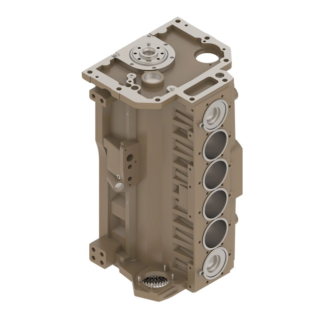 John Deere DZ114663 Short Block Assembly, S Block Repl