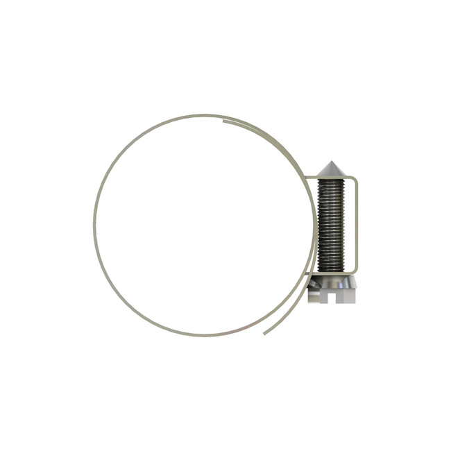 John Deere AN205155 Worm Gear Hose Stainless Steel Clamp | RDO 