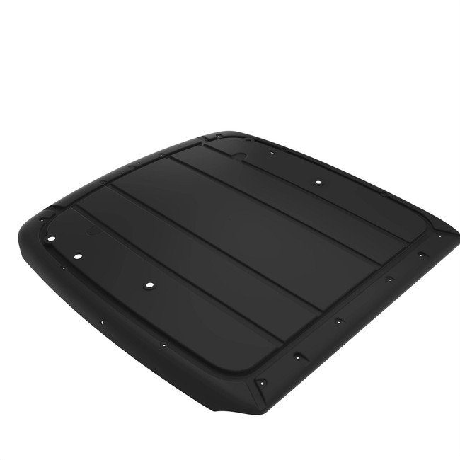 John Deere RE324288 Roof, Outer, with Baffles and Green d Plane  