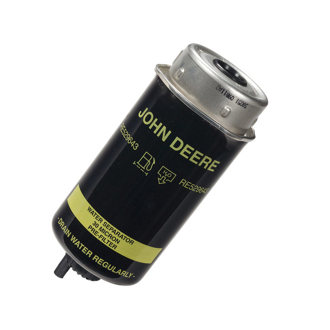 John Deere RE529643 Fuel Filter with Drain Plug | RDO Equipment Co.