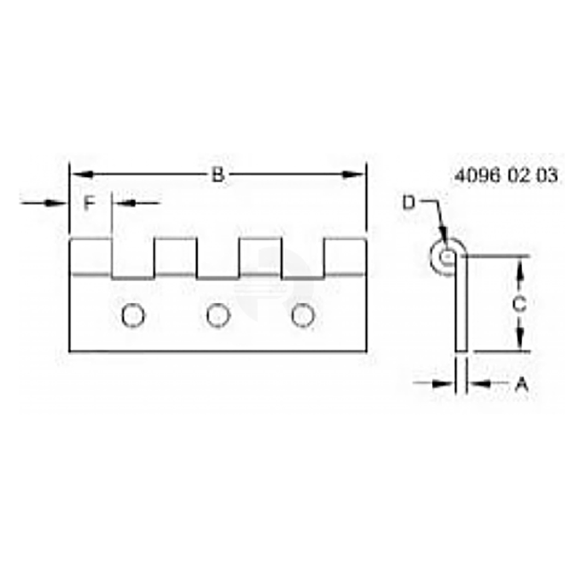 Trap Equipment Stone | AH227675 Deere RDO Assembly Hinge, John