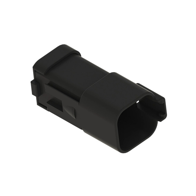 John Deere 57M8578 Black External Electrical Connector Housing, 6