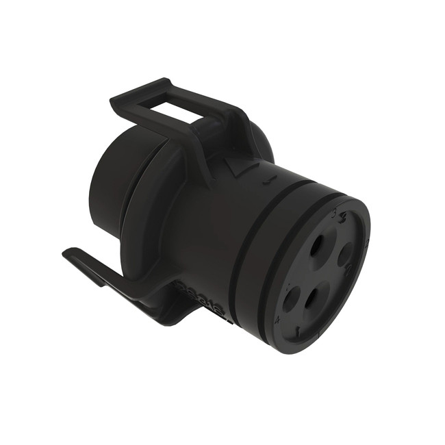 John Deere 57M13652 Black External Electrical Connector Housing, 4