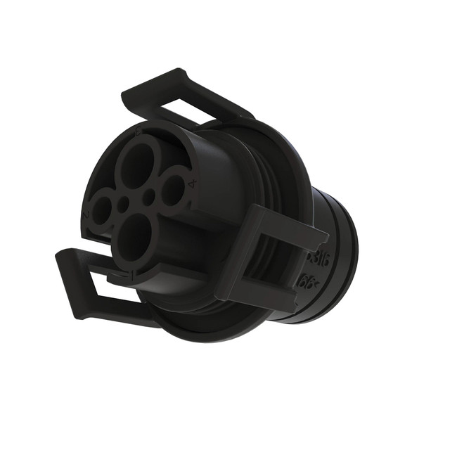 John Deere 57M13652 Black External Electrical Connector Housing, 4
